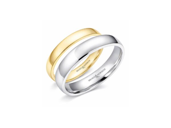 Flat Top Court Wedding Ring