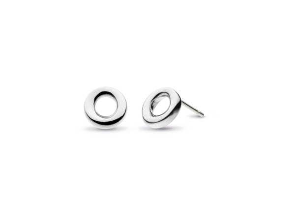 Bevel Cirque 9mm Stud Earrings