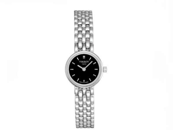 Tissot Steel Black Dial ‘Lovely’ Watch