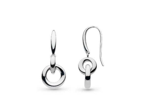 Bevel Cirque Link Drop Earrings