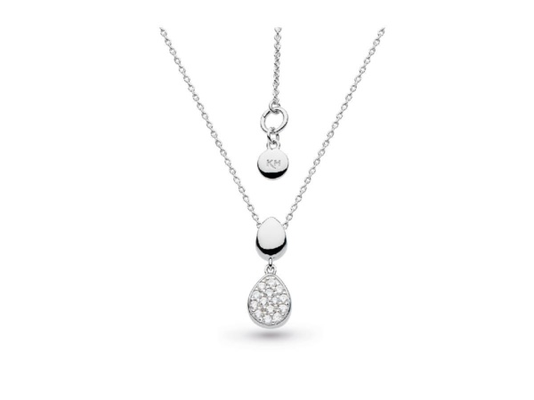 Coast Pebble Glisten CZ Necklace