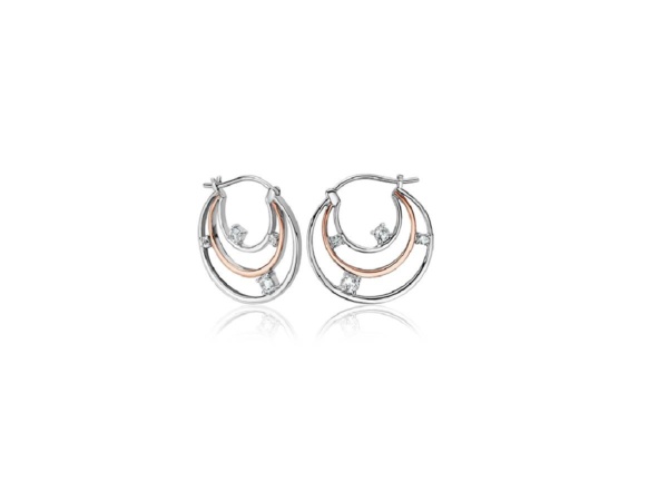 Clogau Awyr Y Nos Drop Earrings