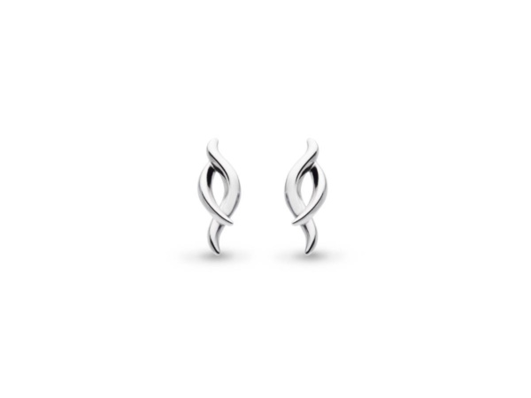 Entwine Twine Twist Statement Stud Earrings