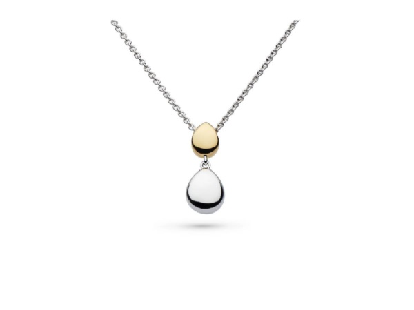 Coast Pebble Golden Two-Tone Necklace