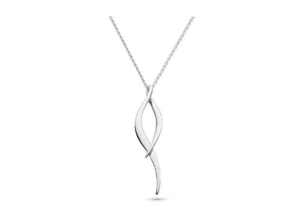 Entwine Silver Twine Twist Necklace