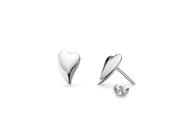 Desire Lust Heart Stud Earrings