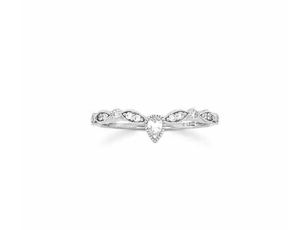 Symmetrical Tiara Wedding Ring