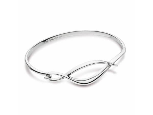 Entwine Twine Twist Hinged Bangle