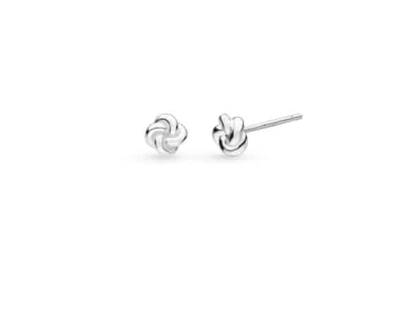 Marina Tide Knot Stud Earrings