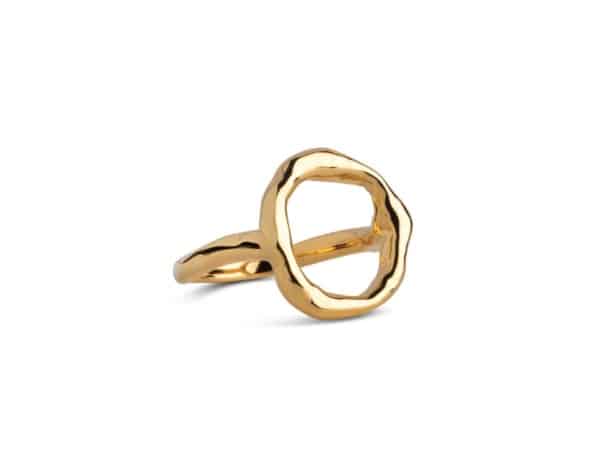 Enamel Copenhagen Miriam Gold Plated Ring