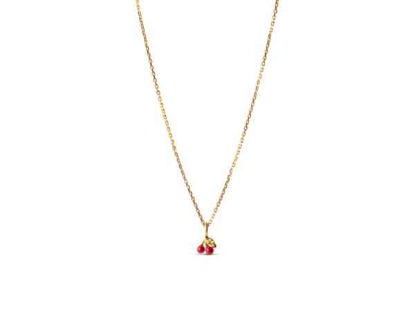Enamel Copenhagen Cherry Necklace