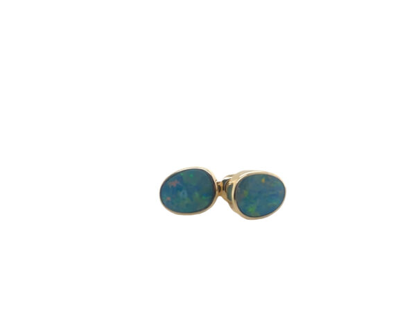 Doublet Opal Freeform Studs