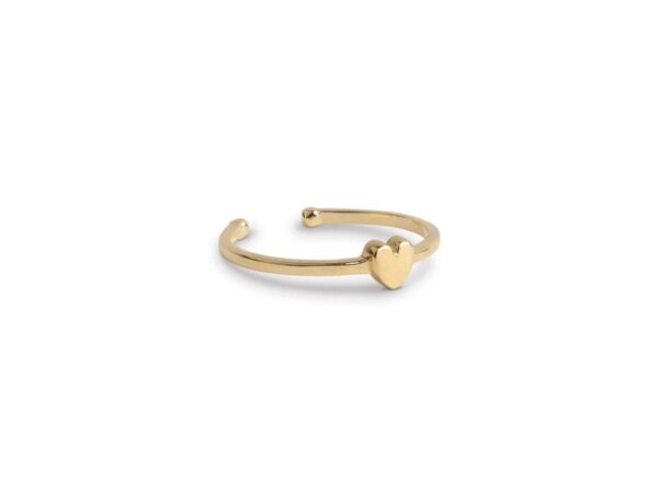 Enamel Copenhagen Amore Adjustable Ring in Gold
