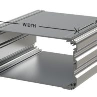 UNI Extrusion 2U Customisable Dimensions