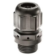 M16 Vented Cable Gland Black IP68