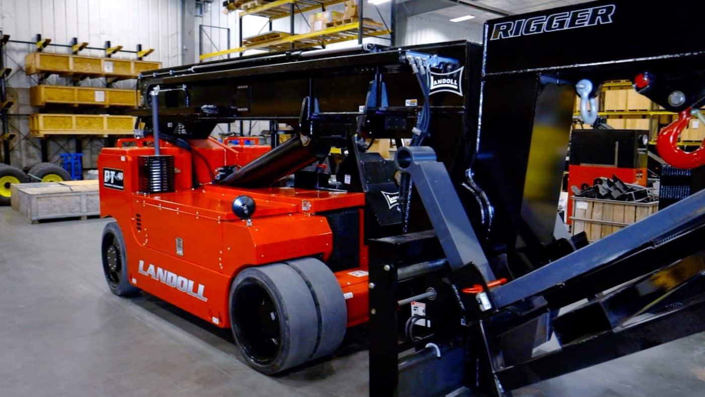 Enhancing Heavy Lifting Capabilities: Flegg Projects Acquires Landoll’s PT40 Model