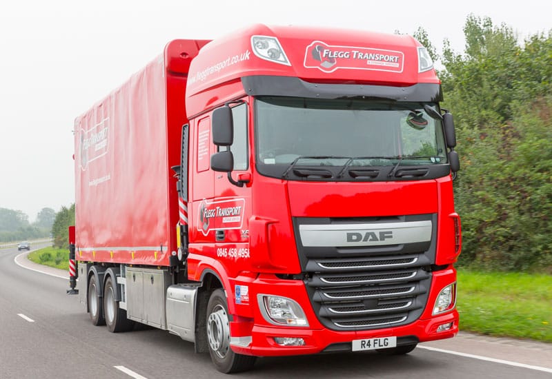 Truck on Motorway
