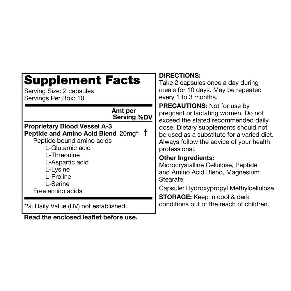 Nature’s Marvels® Blood Vessel Bioregulator