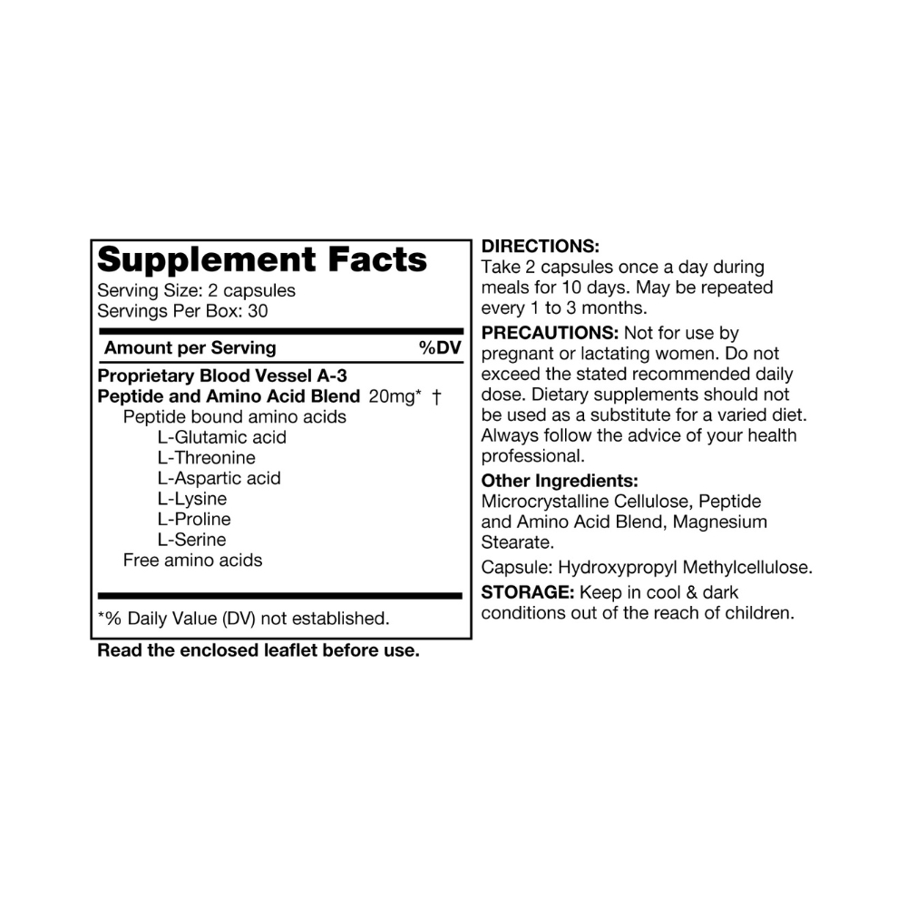 Nature’s Marvels® Blood Vessel Bioregulator