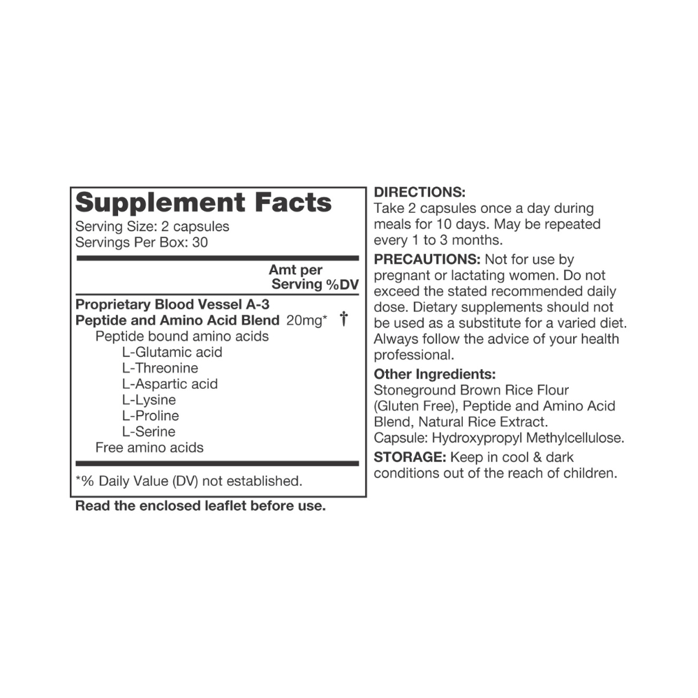 Nature’s Marvels® Blood Vessel Bioregulator
