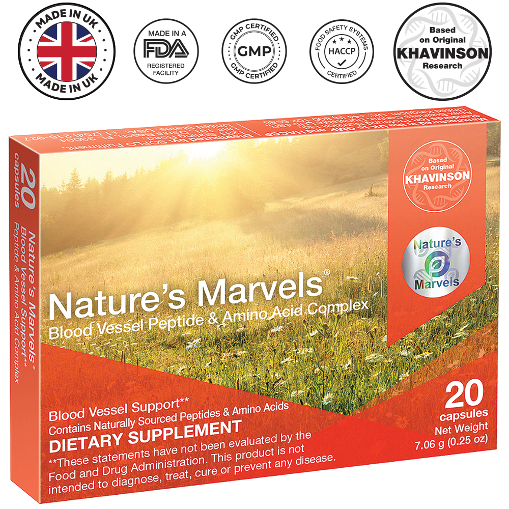 Nature’s Marvels® Blood Vessel Bioregulator