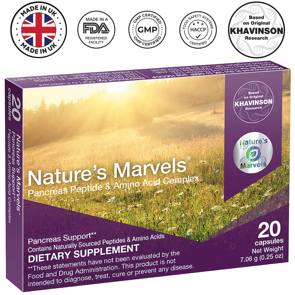 Nature’s Marvels® Pancreas Bioregulator