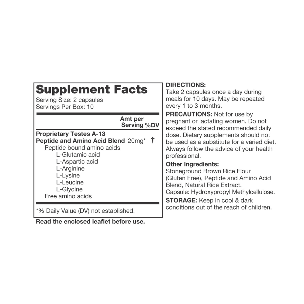Nature’s Marvels® Testes Bioregulator