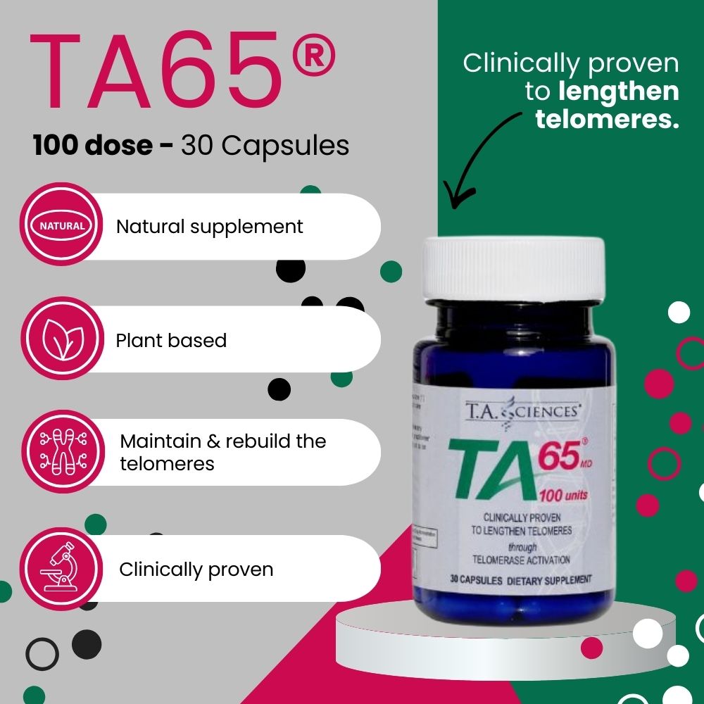TA65® 100 dose – 30 Capsules