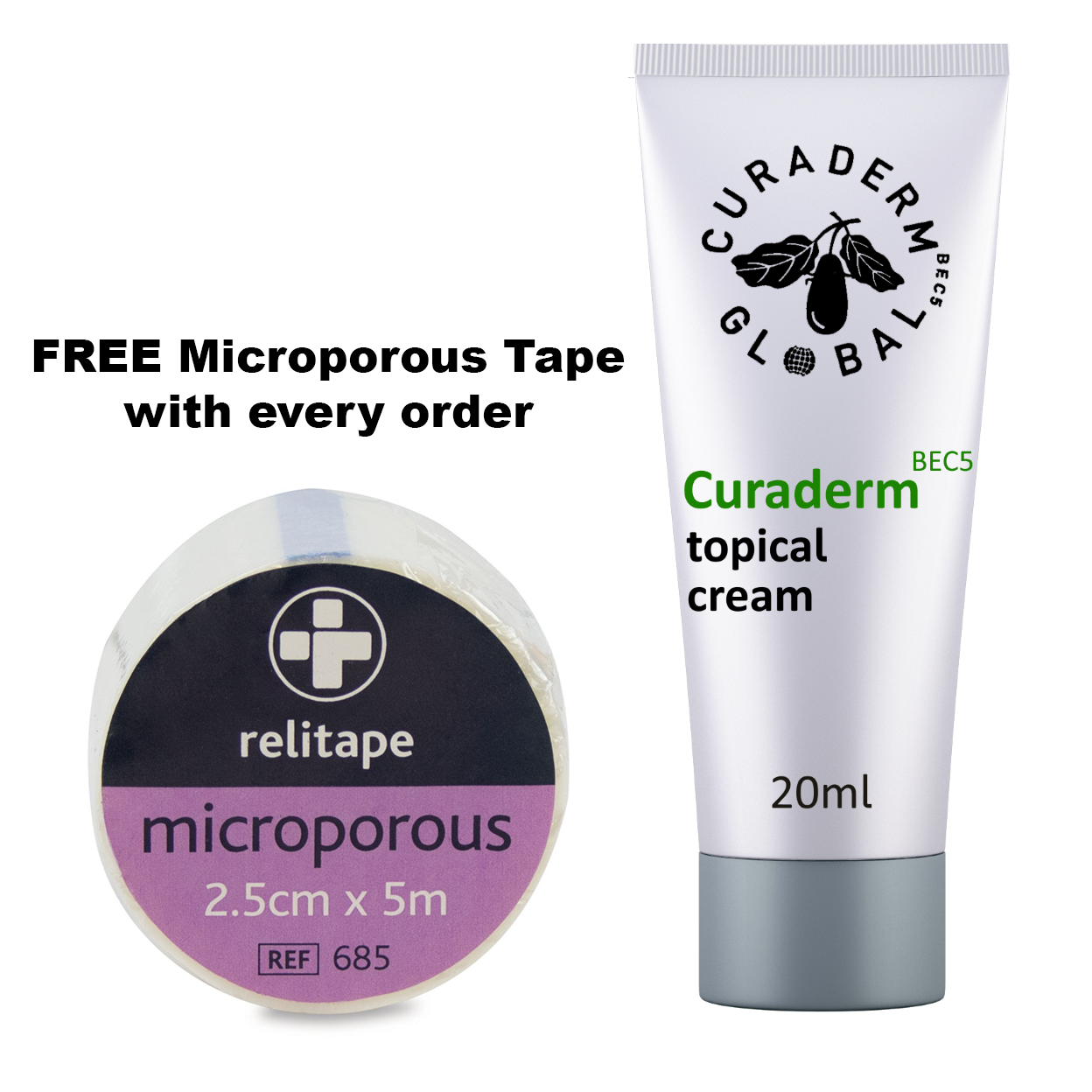 BEC5® Curaderm Skin Cream