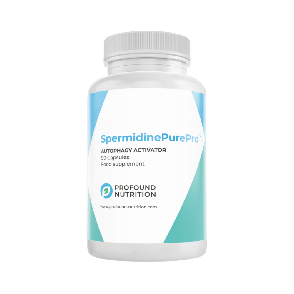 SpermidinePurePro™ High Strength 3mg Food Supplement Capsules