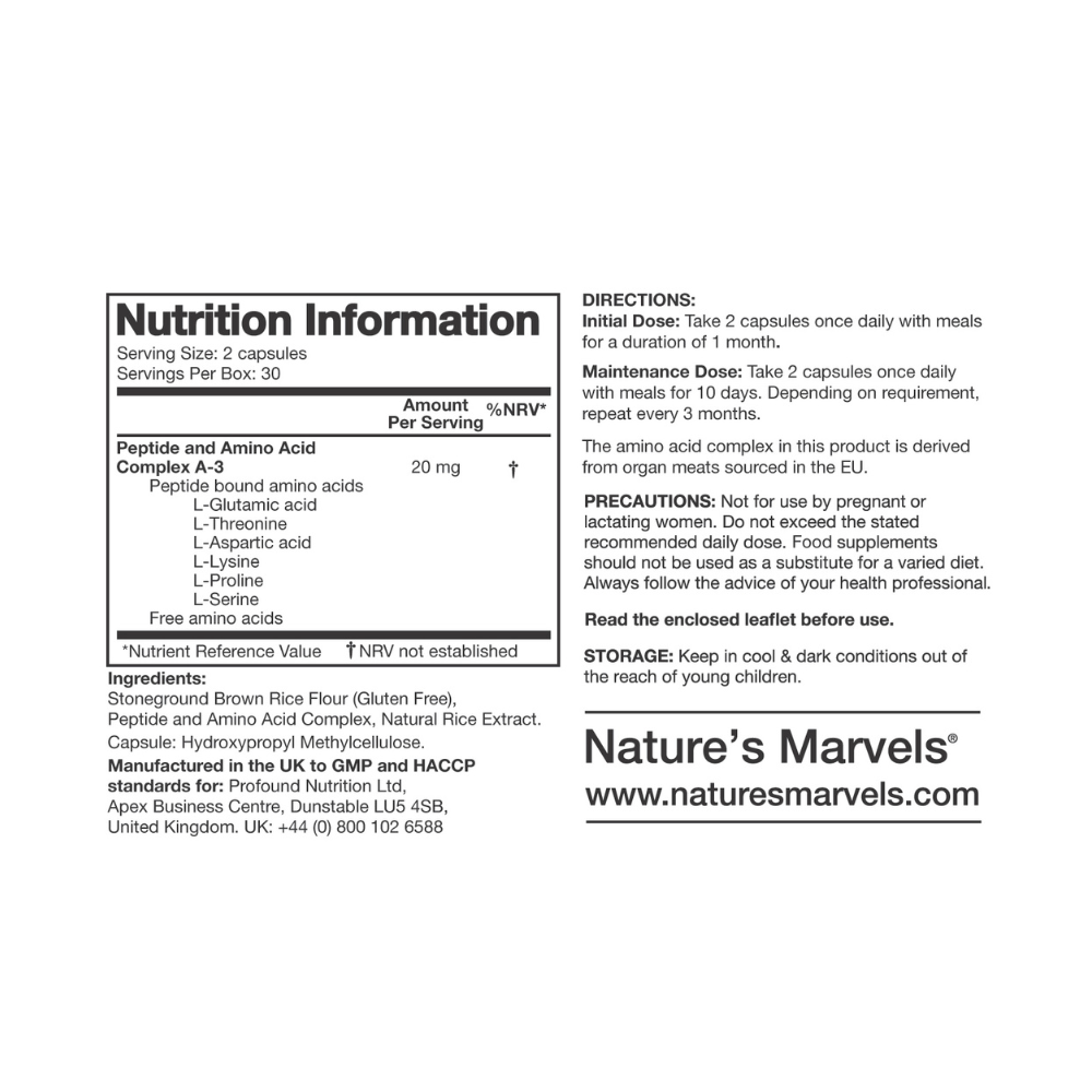 Nature’s Marvels® Blood Vessel Bioregulator