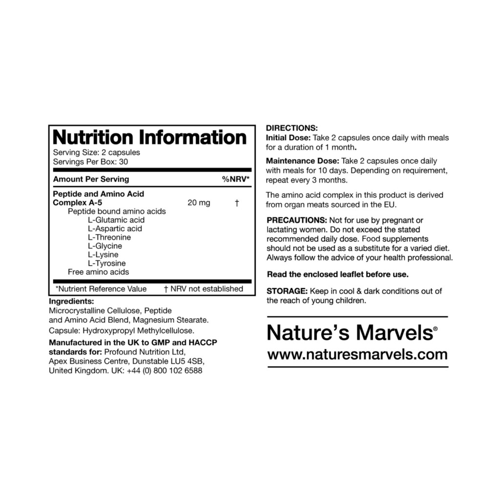 Nature’s Marvels® Brain/Central Nervous System (CNS) Bioregulator