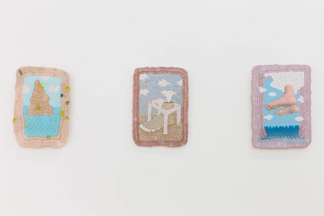 Installation views of Internal Weather at Sid Motion Gallery