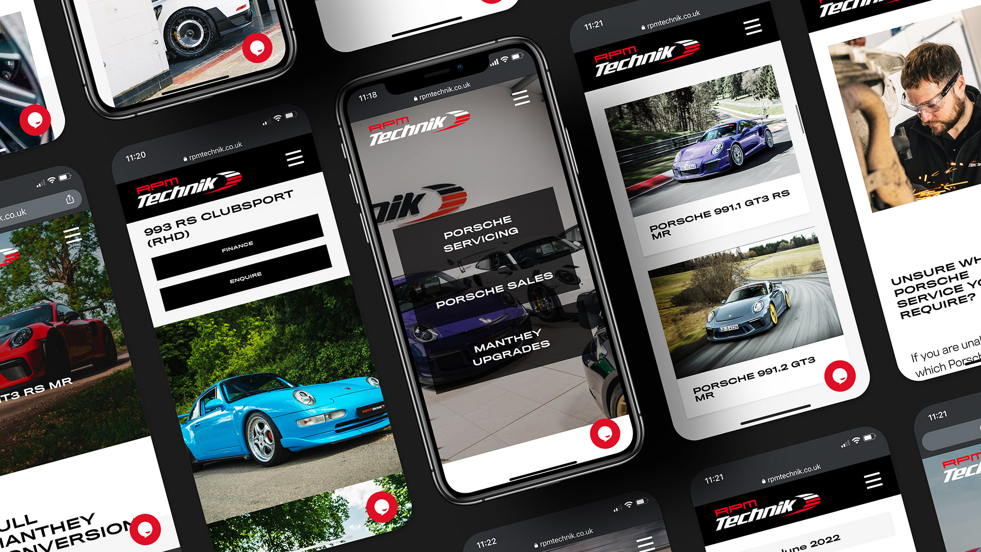 RPM website on mobile