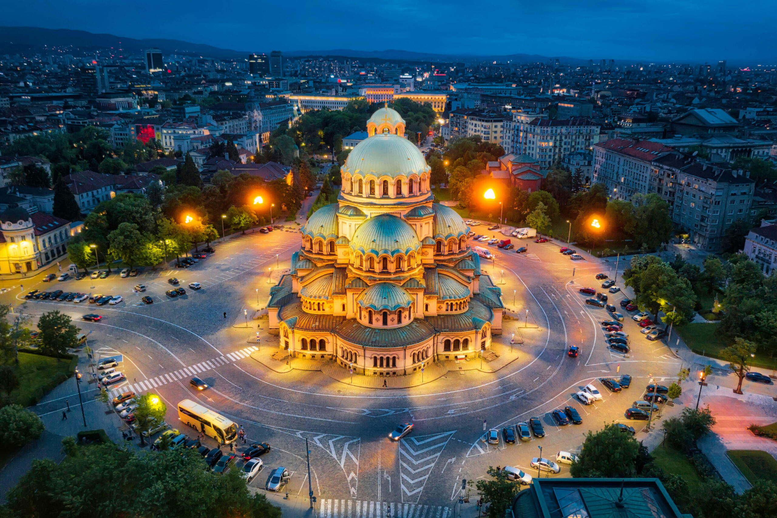 Alexander Nevsky Cathedral in Sofia, Bulgaria, taken in May 2019