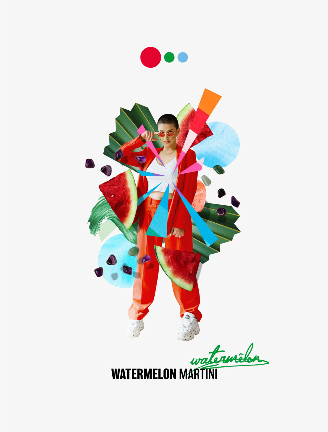  A vibrant piece of creative artwork for the POPS brand, featuring colourful character illustrations.