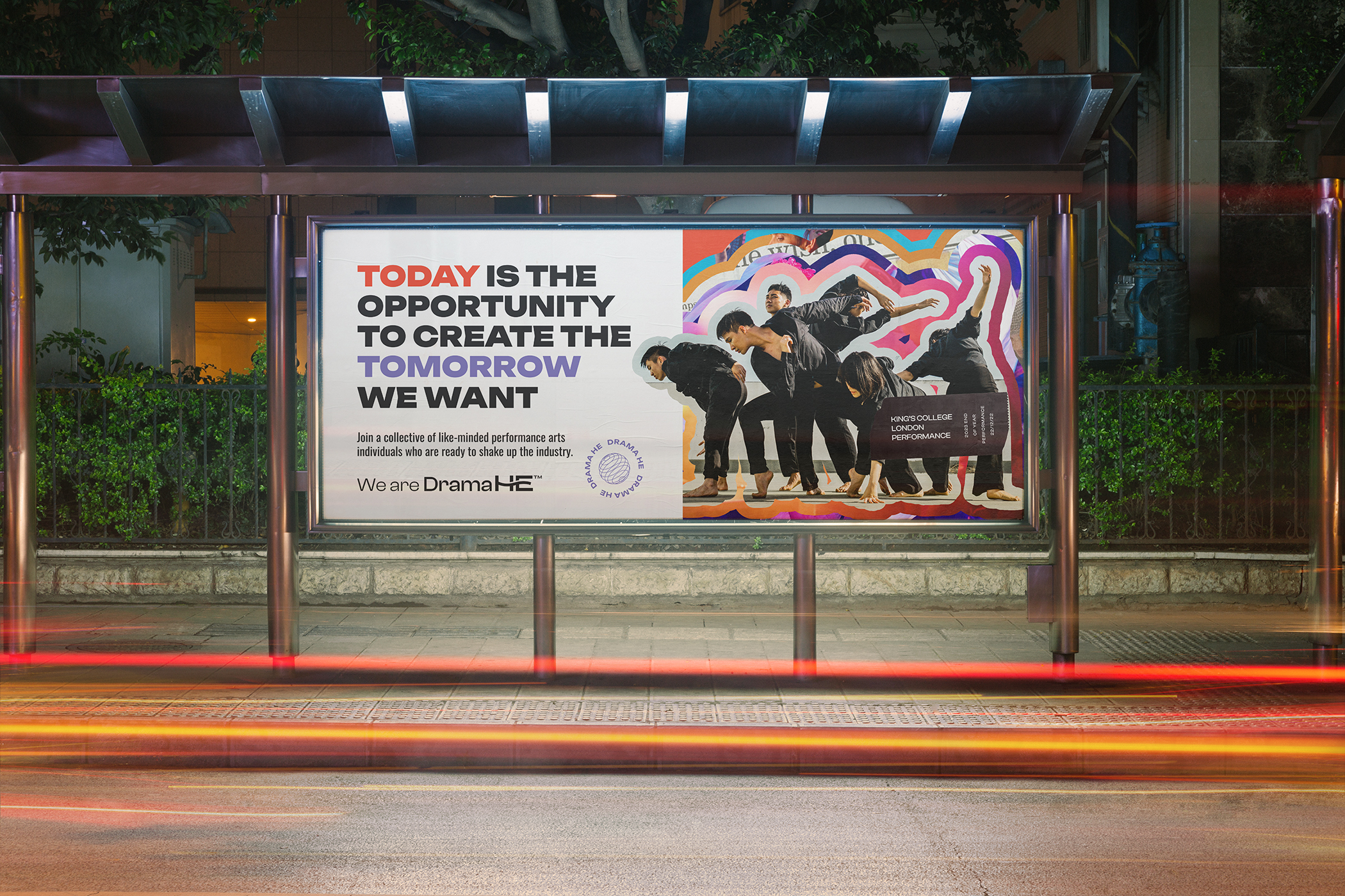 DramaHE billboard design