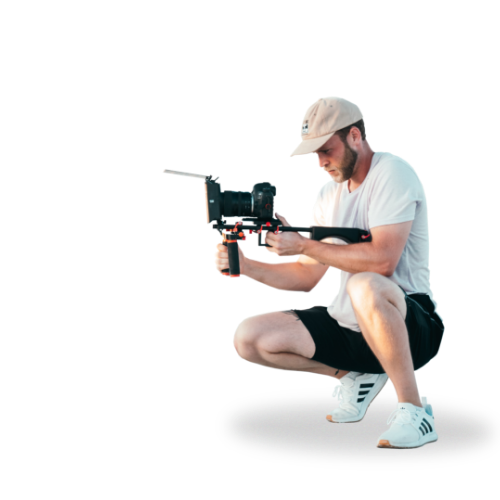 Camera Man Cutout