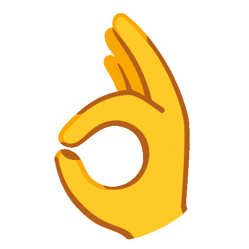 animated icon with fingers