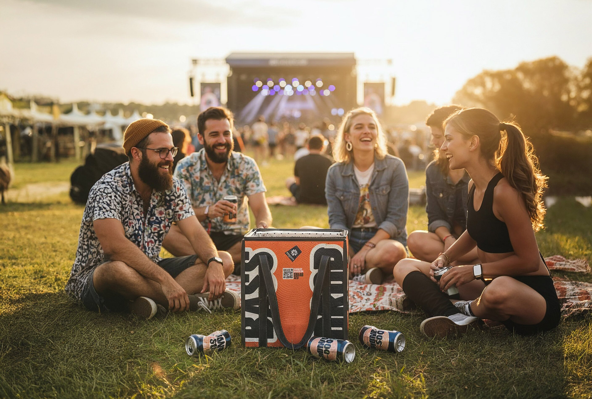 Bass Drop at Festival