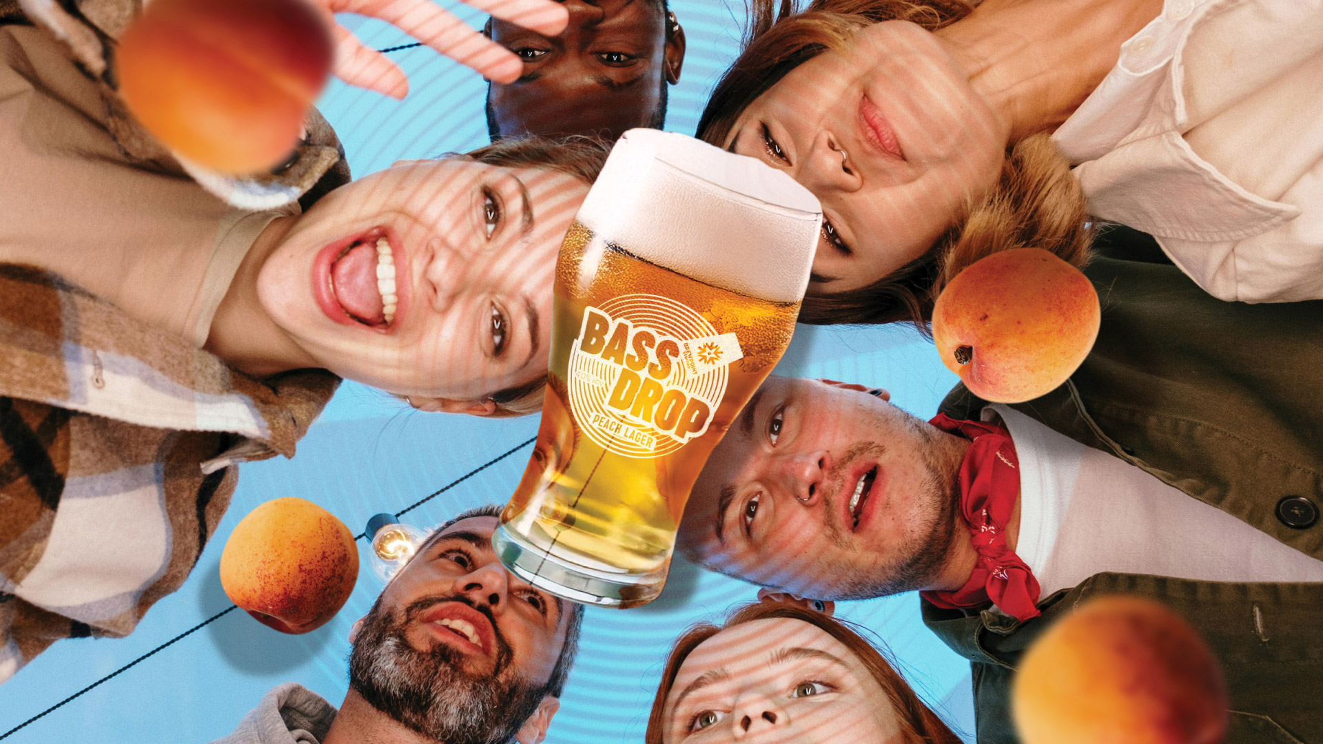 Bass Drop Peach Beer