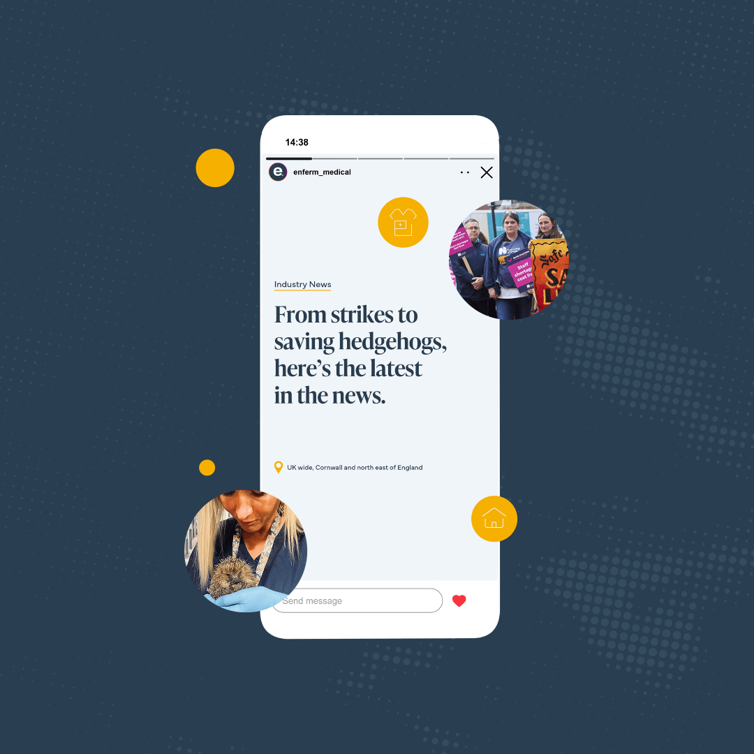 Enferm brand awareness post