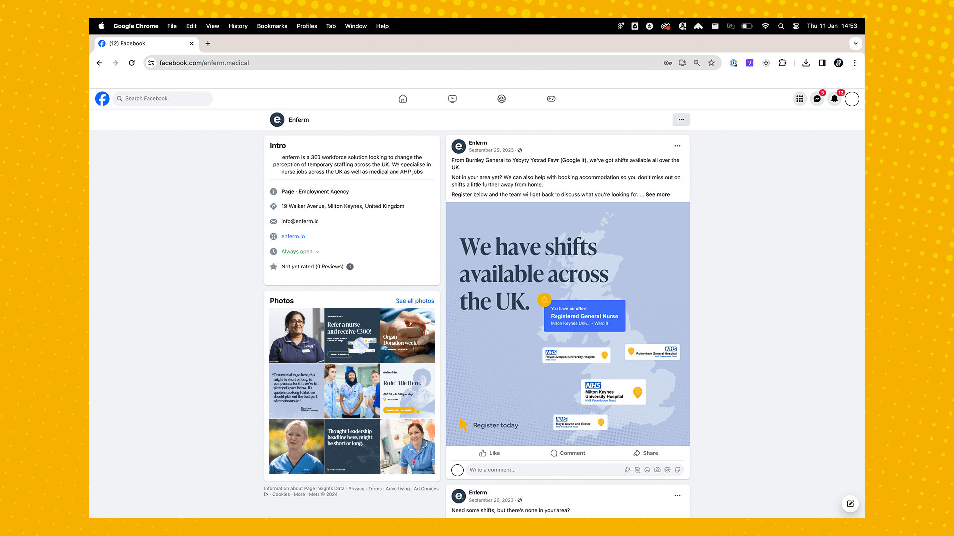 Enferm Facebook Page