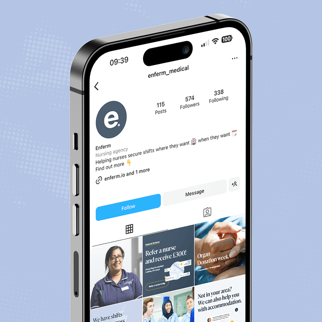 Enferm Instagram Grid
