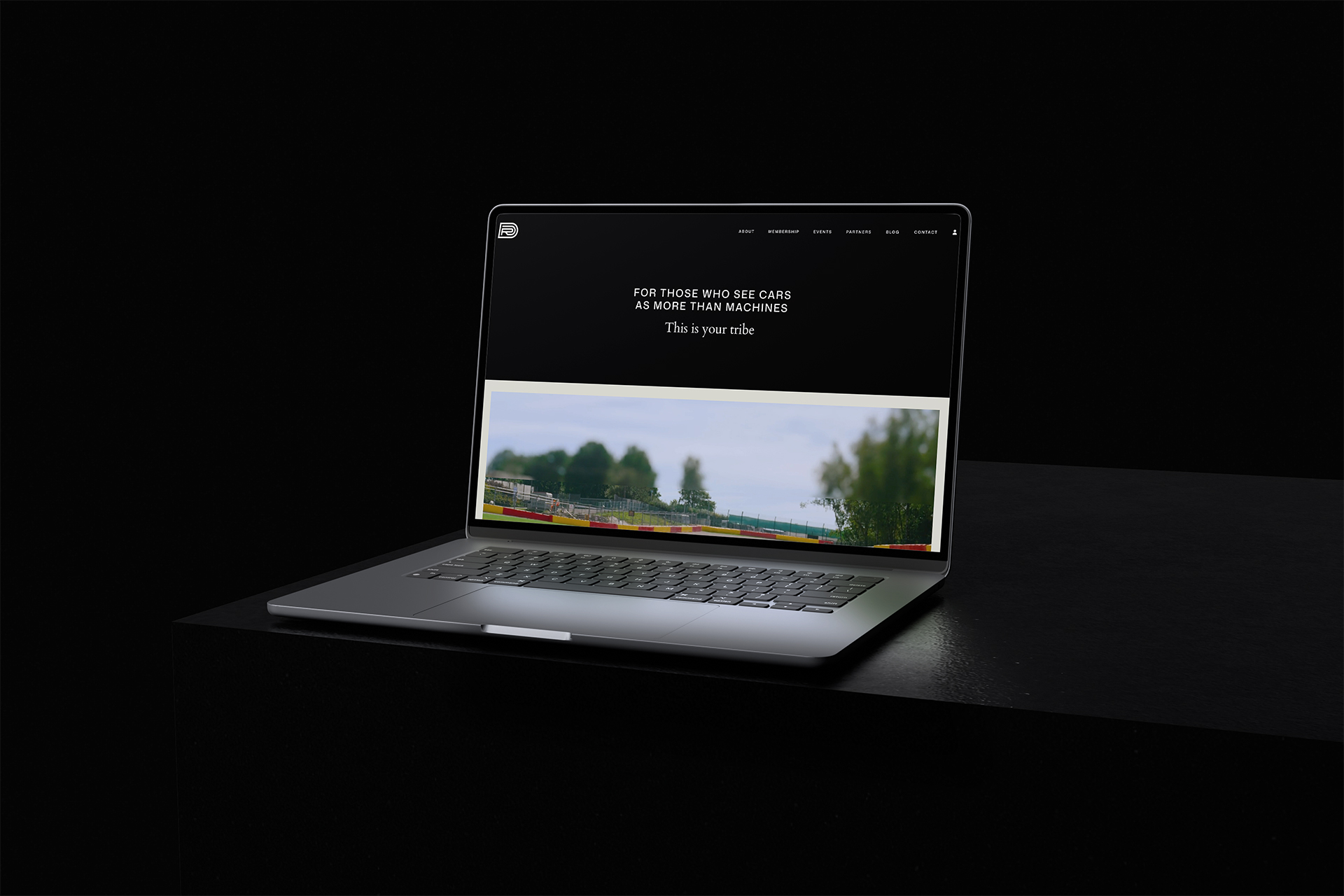Drive Republic website mockup