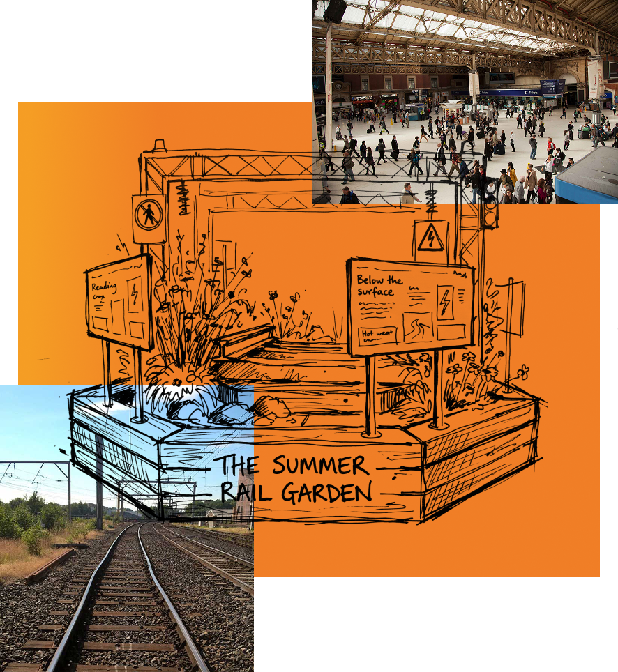 Summer Rail Garden concept scamp