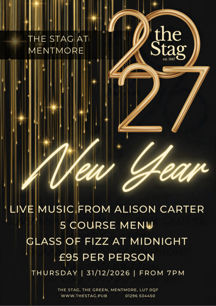 Stag Mentmore New Year 2027 Party