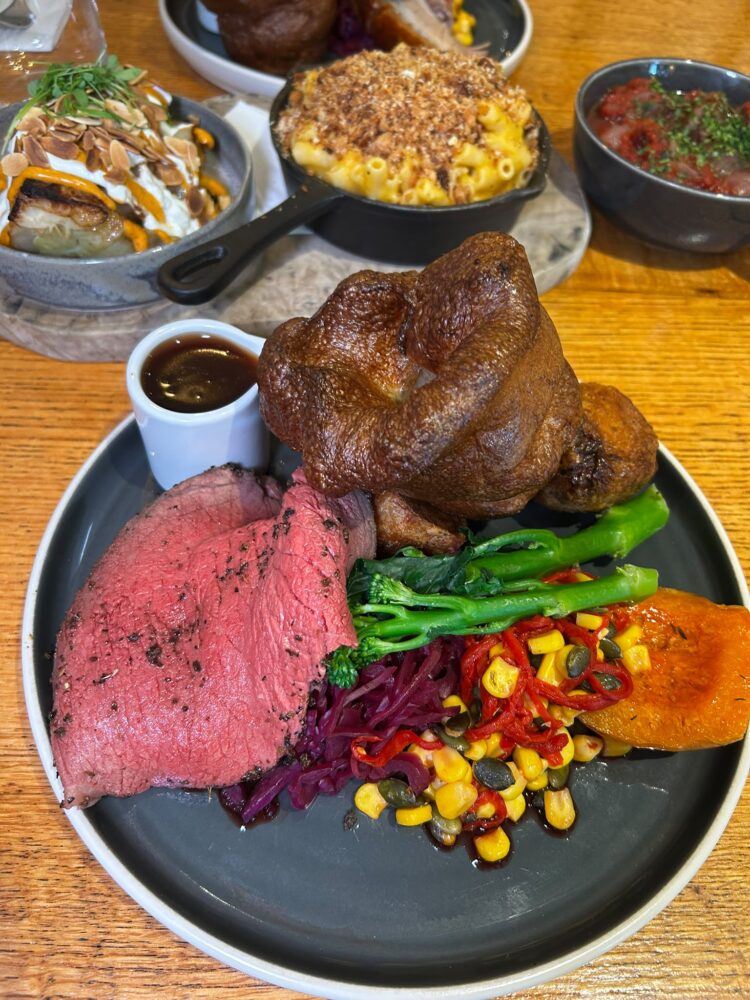 Summer Sunday Roast Beef Lunch