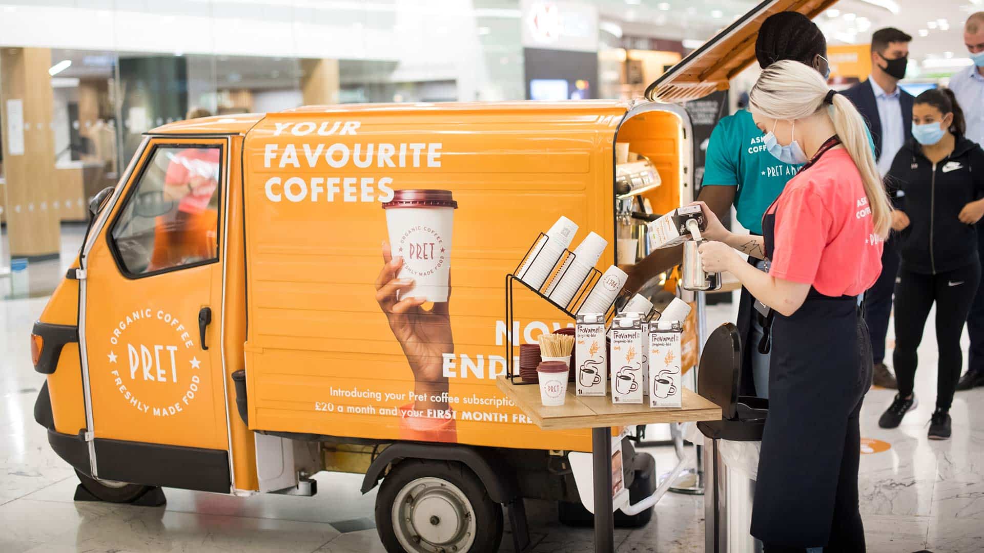 Purity - Provamel & Pret a Manger
