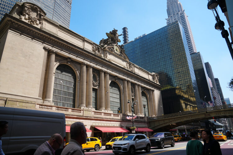 outside grand central station